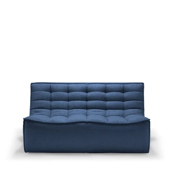 Ethnicraft N701 sofa 2-seater Fabric blue