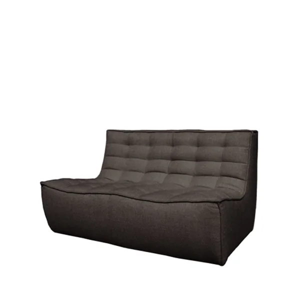 Ethnicraft N701 sofa 2-seater Fabric dark grey