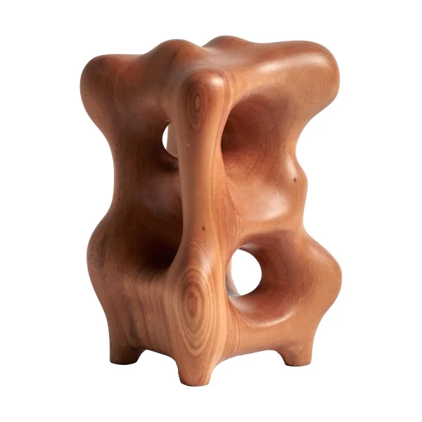 Ethnicraft Organic sculpture 22 cm Varnished mahogany