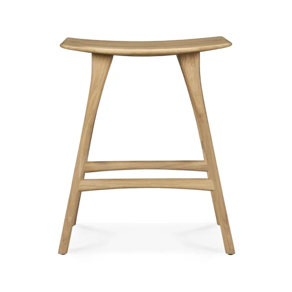 Ethnicraft Osso Counter high stool 67 cm Hardwax oiled oak