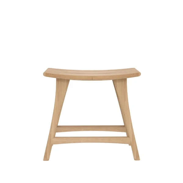 Ethnicraft Osso stool 48x50 cm Hardwax oiled oak