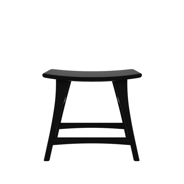 Ethnicraft Osso stool 48x50 cm Oak black