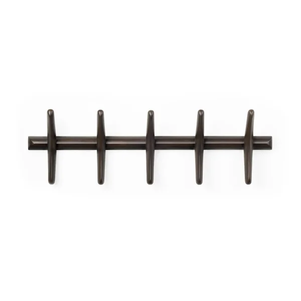 Ethnicraft PI clothes hanger 70m Dark brown stained mahogany
