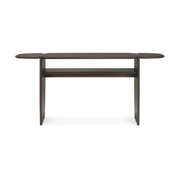 Ethnicraft PI console table Dark brown mahogany, 160x40 cm