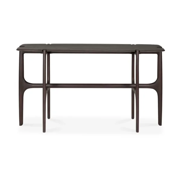 Ethnicraft PI console table Teak dark brown, 140x42 cm