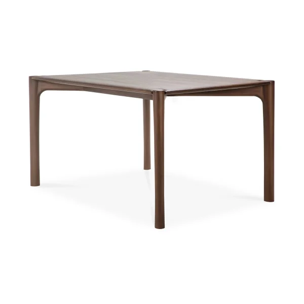 Ethnicraft PI Dining table 140x80 cm Lacquered teak brown