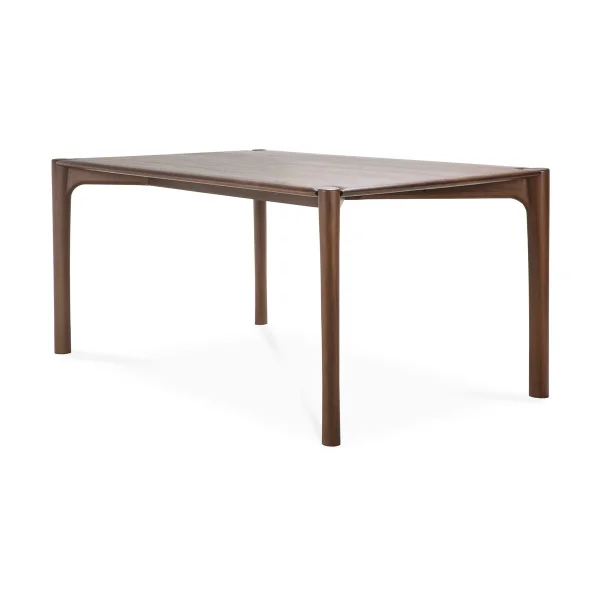 Ethnicraft PI Dining table 200x95 cm Lacquered teak brown