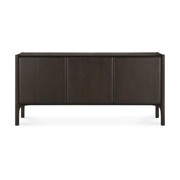 Ethnicraft PI Sideboard Teak dark brown, 3 doors