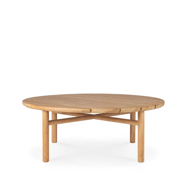 Ethnicraft Quatro outdoor coffee table teak Ø95 cm