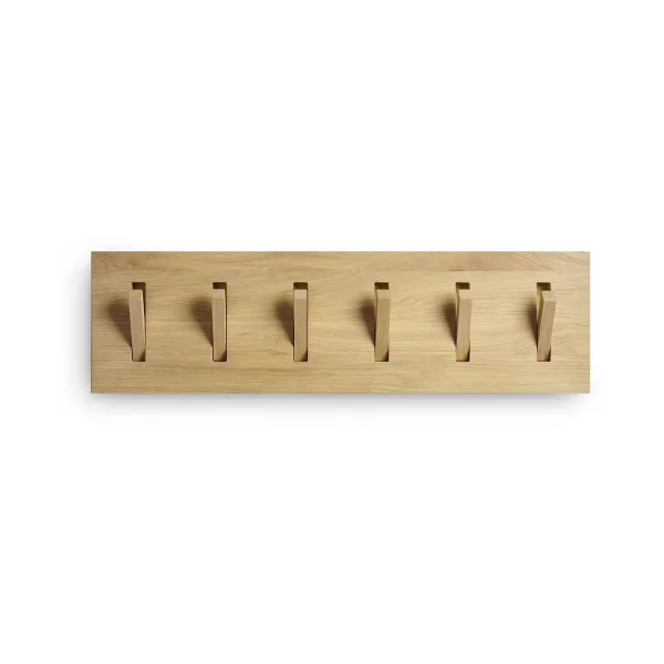 Ethnicraft Utilitile wall hanger clothes hanger Lacquered oak-large