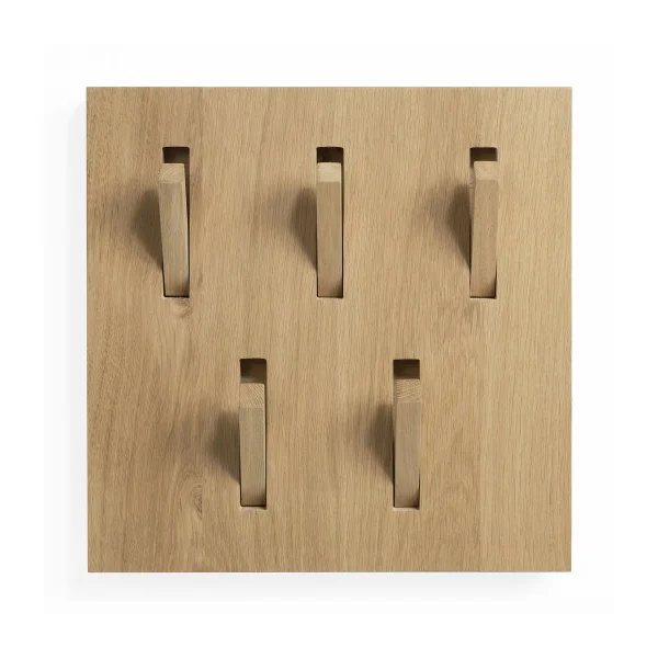 Ethnicraft Utilitile wall hanger clothes hanger Oak