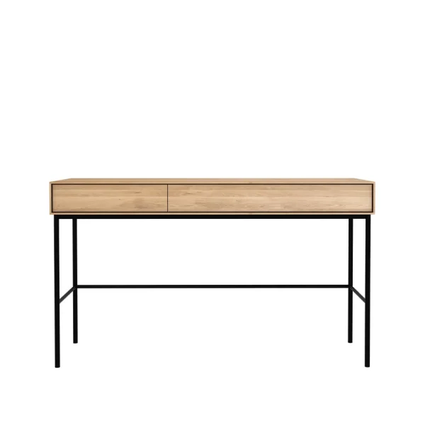Ethnicraft Whitebird desk 77x127 cm Oak 2 doors