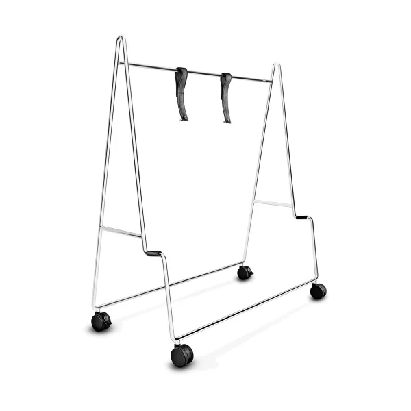 Eva Solo Carry TV stand with wheels Brushed steel