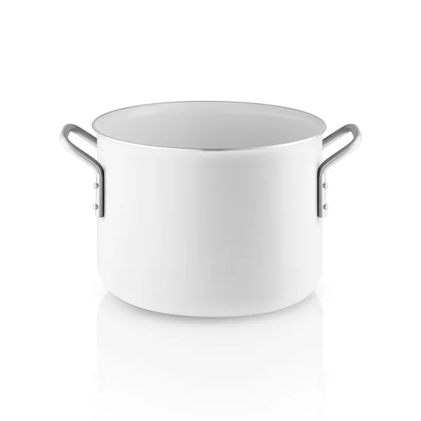 Eva Solo Eva Trio White Line Slip-Let ceramic pot 4.8 L