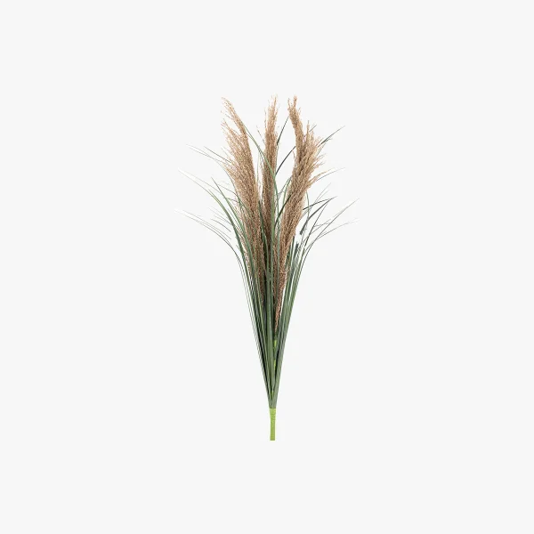 Faux Feather Seed Grass Stem, Set of 12