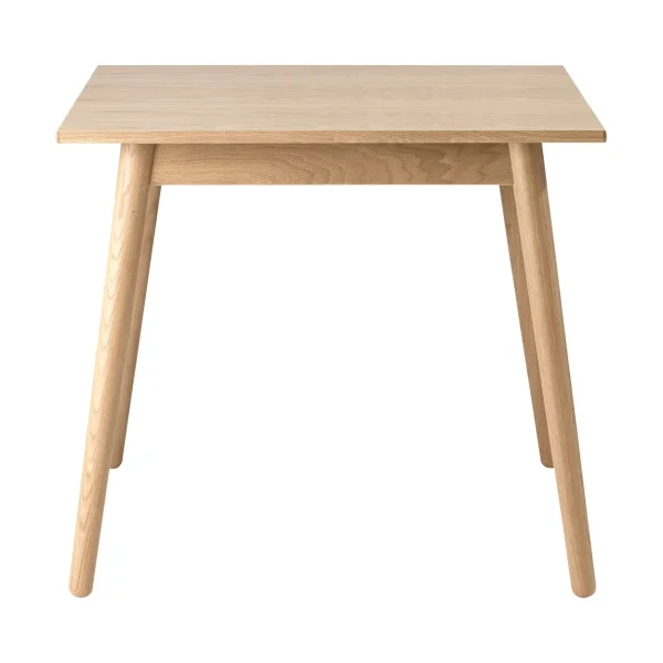 FDB Møbler C35A dining table 82x82 cm Oak nature waterbased lacquer