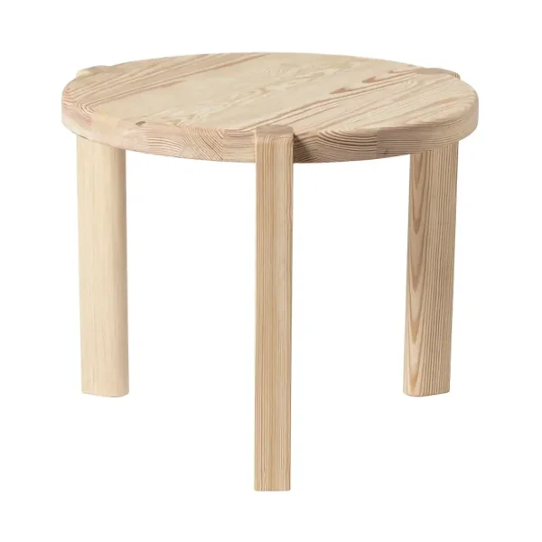 FDB Møbler D108 Ragnesminde coffee table Ø48 cm Pine untreated