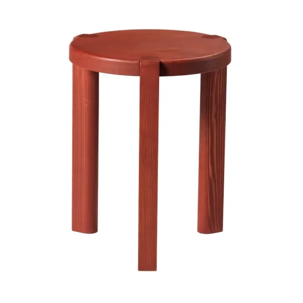 FDB Møbler D108 Ragnesminde side table Ø35 cm Carmine red