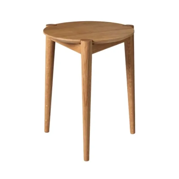 FDB Møbler J160 stool 35 cm Oak solid oiled