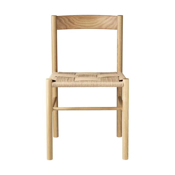 FDB Møbler J178 Lønstrup chair v2 Oak nature lacquered-papercord