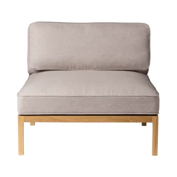 FDB Møbler L37 7-9-13 sofa module, middle section 90 cm Stone-lacquered oak