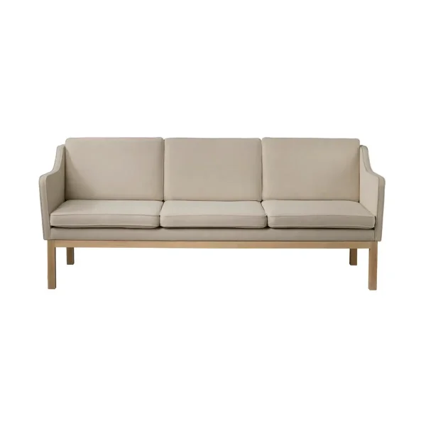 FDB Møbler MK46 Mogens Koch 3-seater sofa Lacquered oak-beige 90