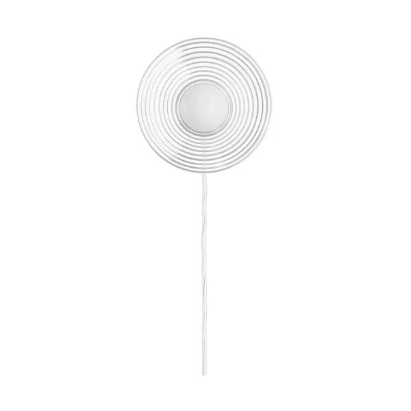 FDB Møbler U12 Sletterhage wall lamp Aluminium–opal glass