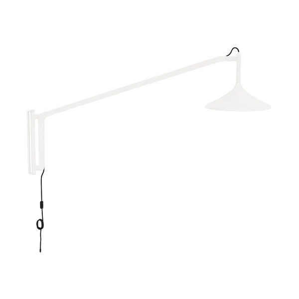 FDB Møbler U17 Hasle wall lamp Oyster white, 134 cm