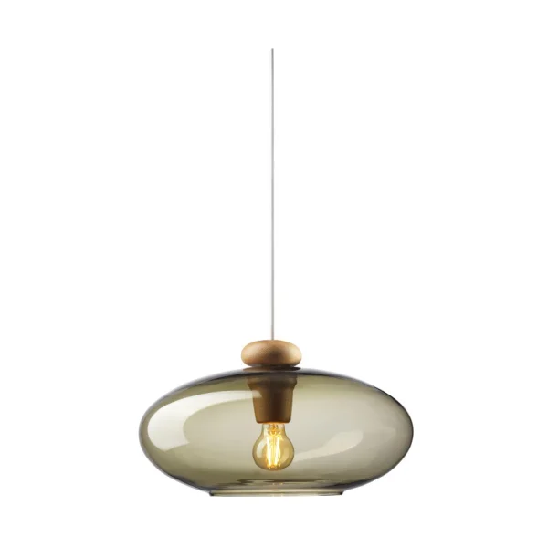 FDB Møbler U3 Hiti pendant Smokey grey-oak nature lacquered