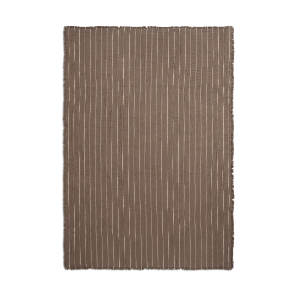 Ferm Living Aires bed spread 240x160 cm Stone