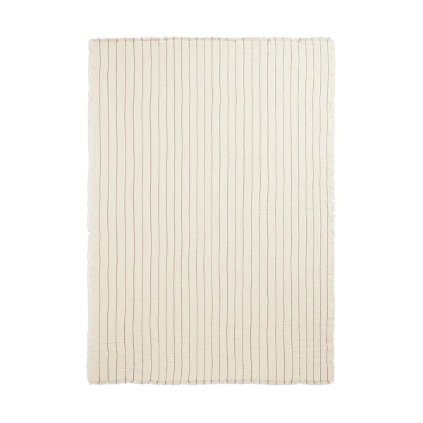 Ferm Living Aires bed spread 240x160 cm Undyed