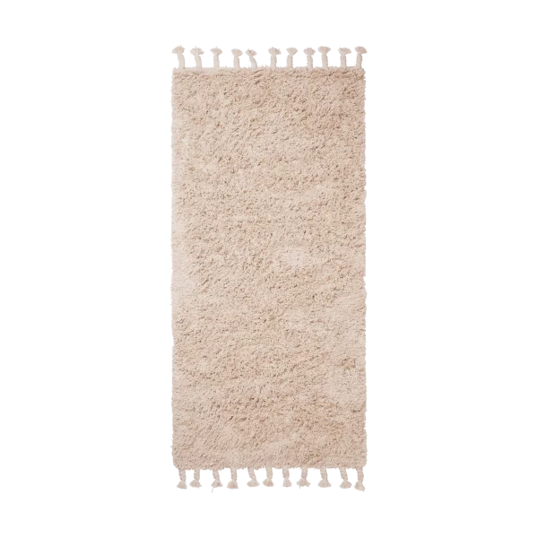 Ferm Living Amass long pile rug 70x140 cm Off-white