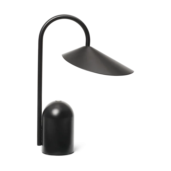 ferm LIVING Arum portable lamp Black