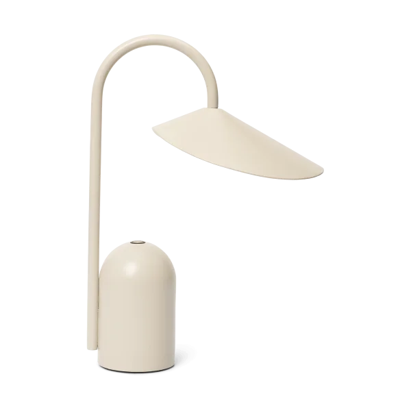 ferm LIVING Arum portable lamp Cashmere