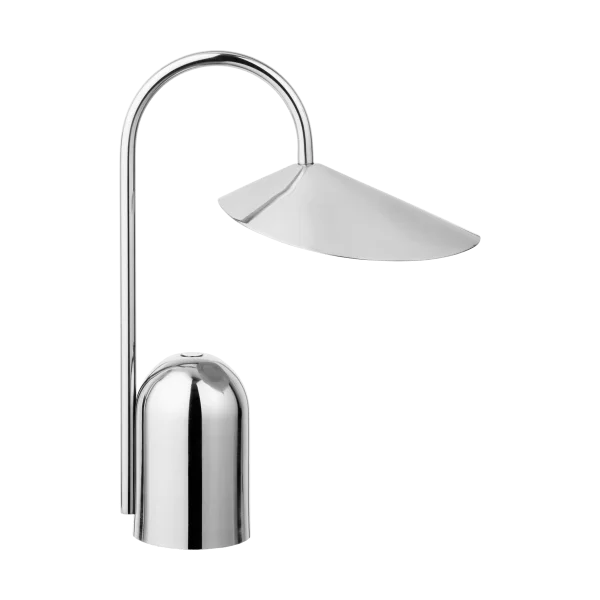 Ferm Living Arum portable lamp Stainless steel