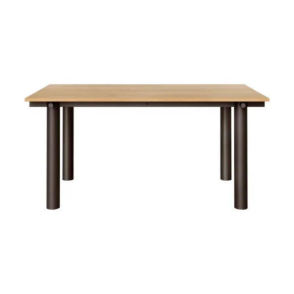Ferm Living Atura dining table Dark chocolate-oak veneer, 90x160 cm