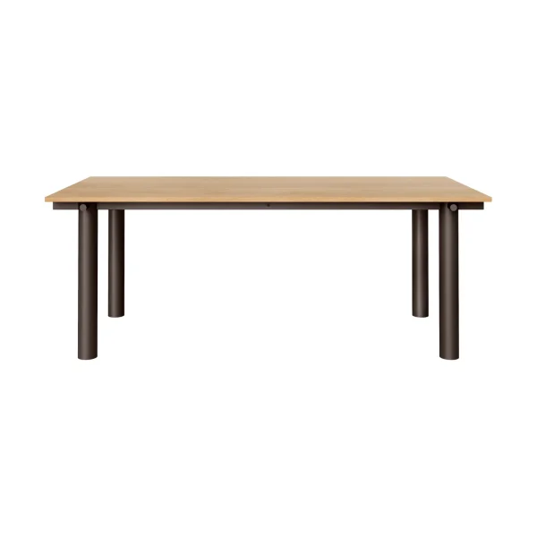 Ferm Living Atura dining table Dark chocolate-oak veneer, 90x200 cm