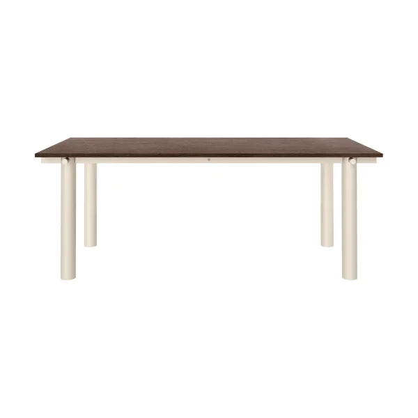 Ferm Living Atura dining table Light cashmere-dark stained oak, 90x200 cm