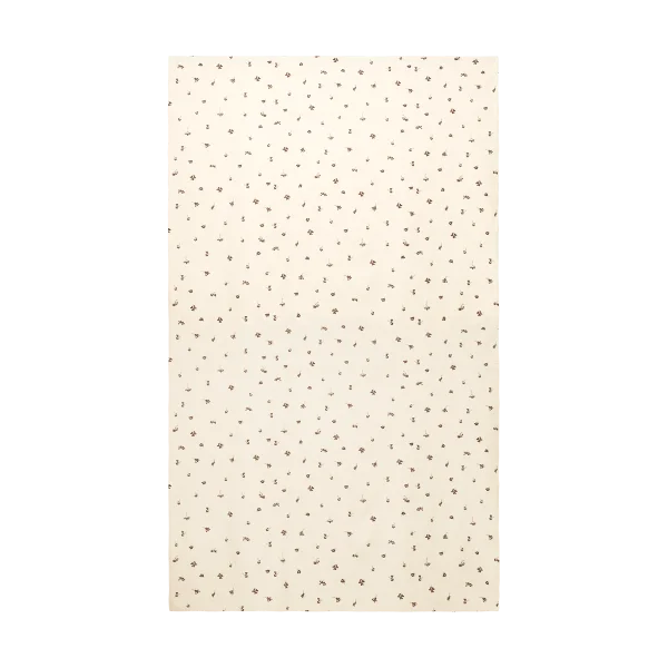 Ferm Living Baies tablecloth 150x240 cm Natural-dark chocolate