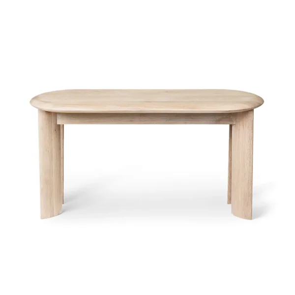 Ferm Living Bevel bench 90 cm White-oiled oak