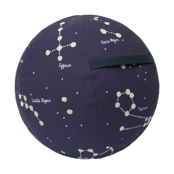 Ferm Living Constellation pouf Dark blue, Ø50 cm
