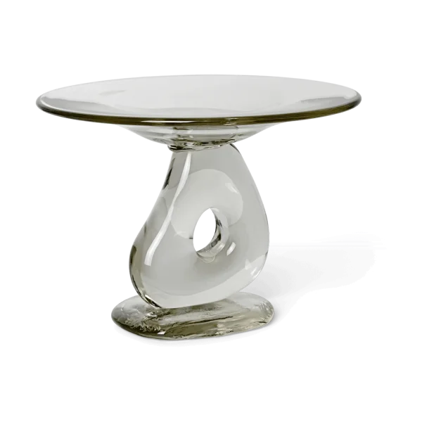 Ferm Living Damo glass centerpiece bowl Ø21 cm Clear