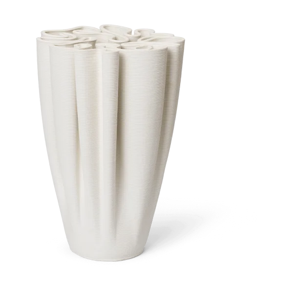 Ferm Living Dedali vase 25 cm Off-white