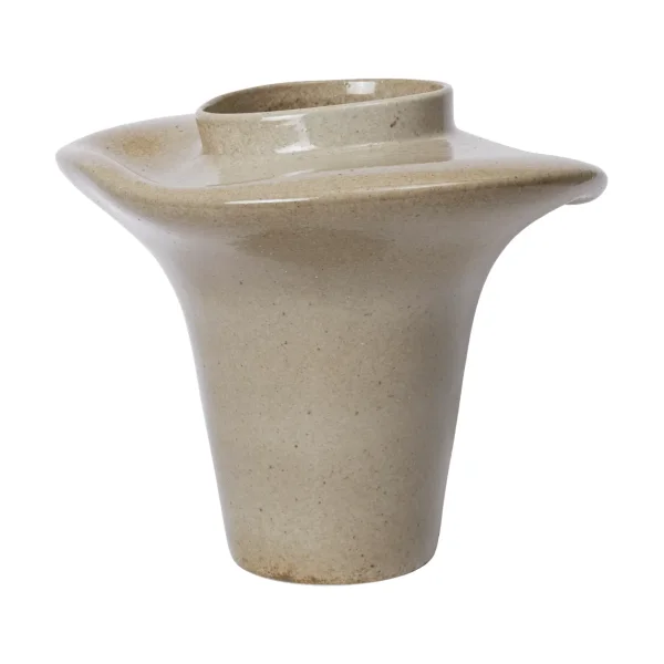 Ferm Living Evio vase Elm green, Ø35x53 cm