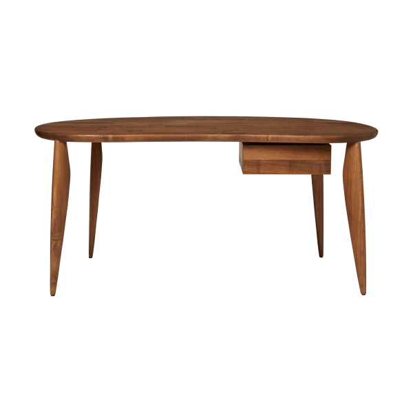 Ferm Living Feve table 160x86x73 cm Walnut