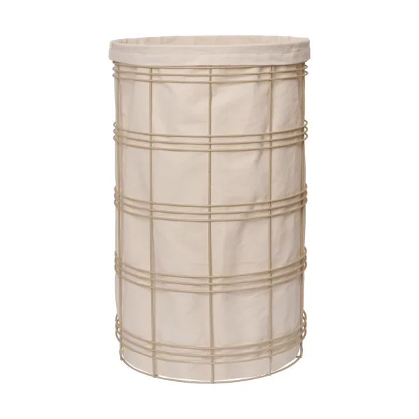 Ferm Living Fio laundry basket Cashmere-natural