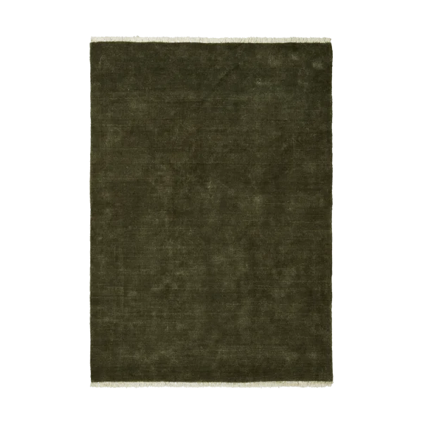 Ferm Living Firth jute mat Dark olive, 140x200 cm