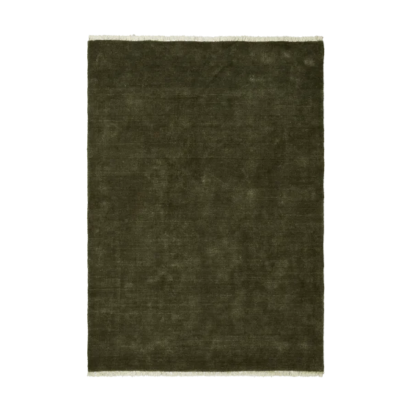 Ferm Living Firth jute mat Dark olive, 170x240 cm