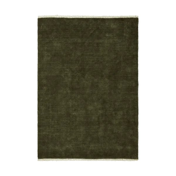 Ferm Living Firth jute mat Dark olive, 200x300 cm