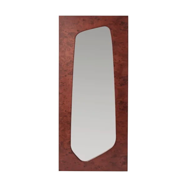 Ferm Living Folia mirror Dark stained burl, 135 cm